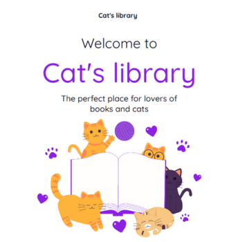 Cat's library